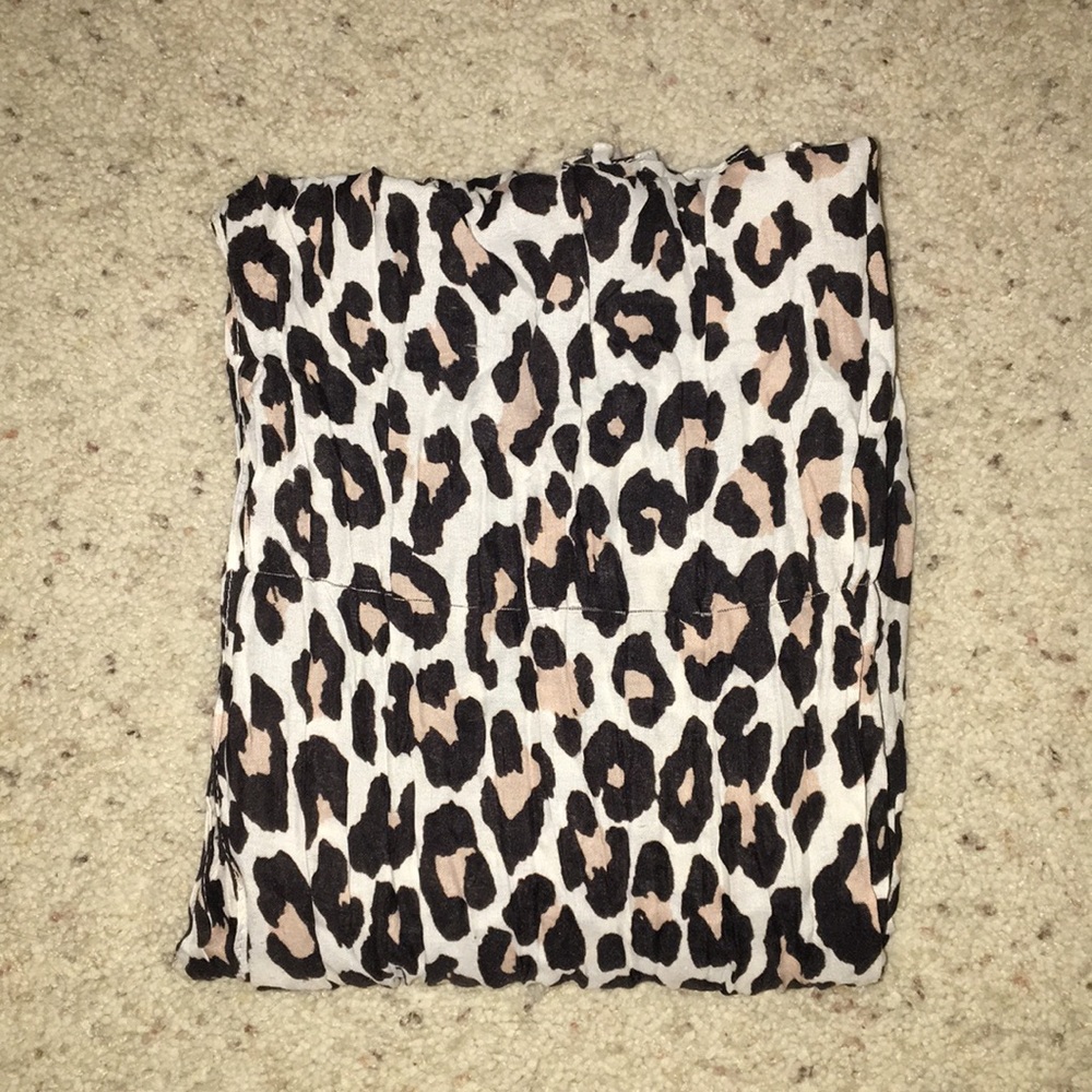 H&M Cheetah Scarf